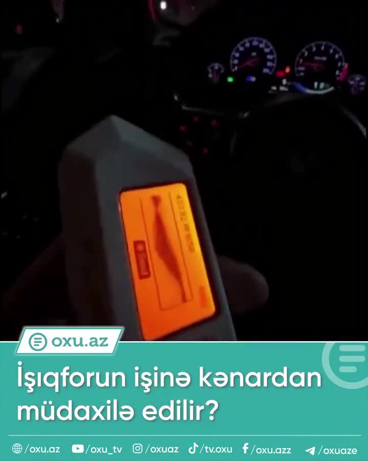 Bakıda işıqforlara kənardan MÜDAXİLƏ OLUNUR?