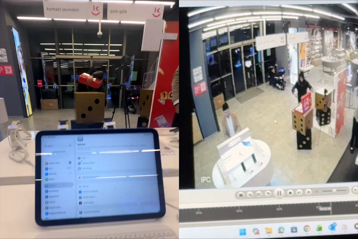 Kontakt 100 000 manat dolu çamadan oğurlandı