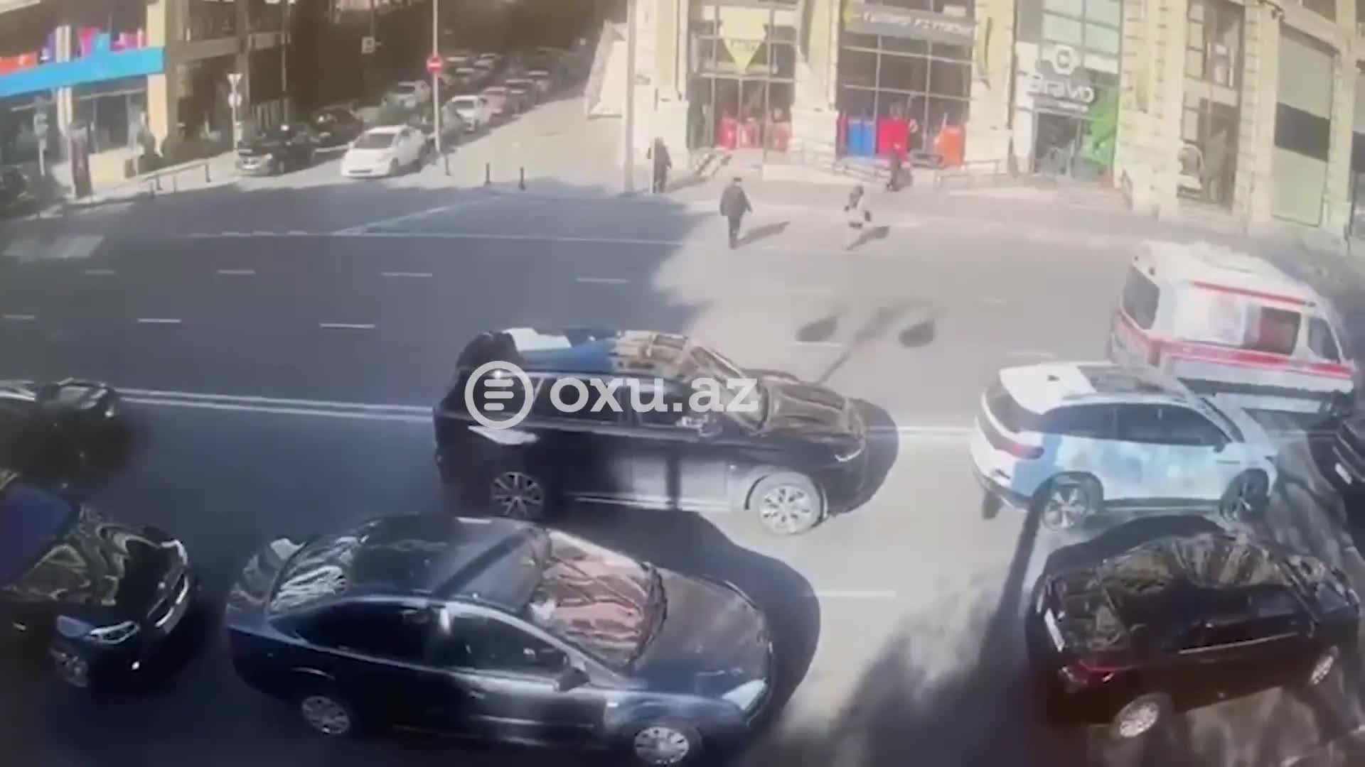 Bakıda təcili yardım sürücüsündən ŞOK ADDIM