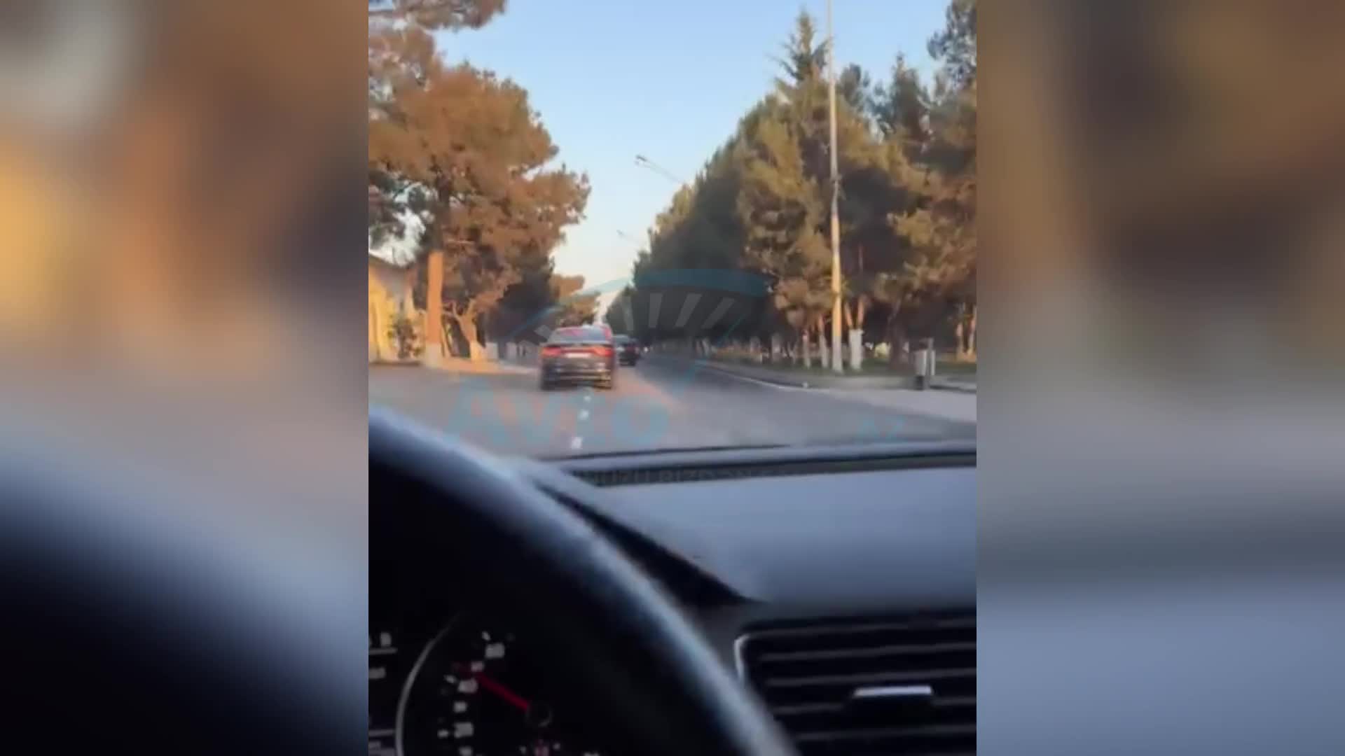 Sürücü azyaşlının həyatını da riskə atdı