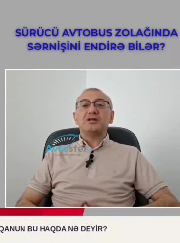 Avtobus zolağı ilə hərəkətə hansı hallarda icazə verilir?