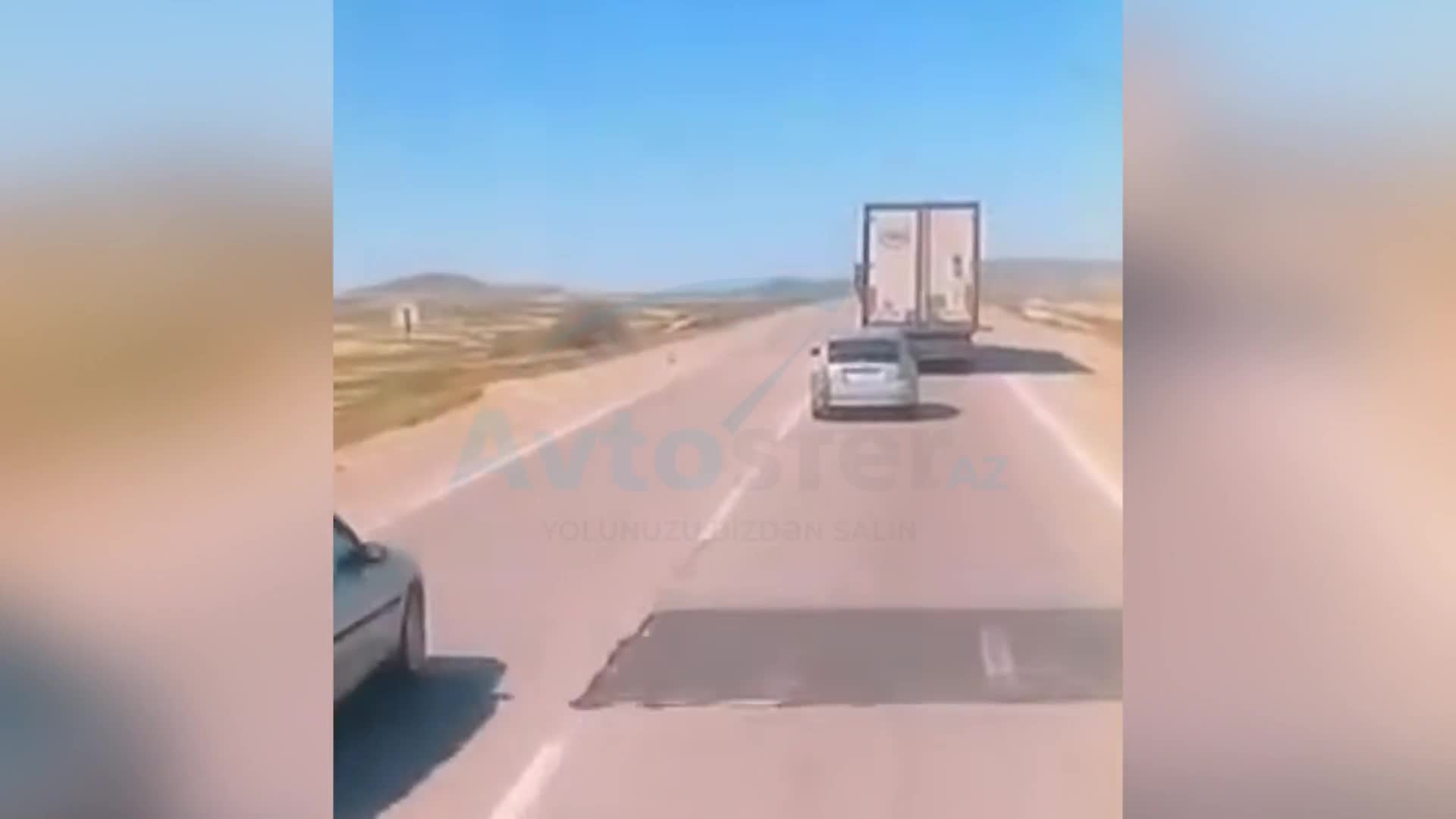 Güzdəkdə 3 avtomobili təhlükəyə atan sürücü qəza törətdi