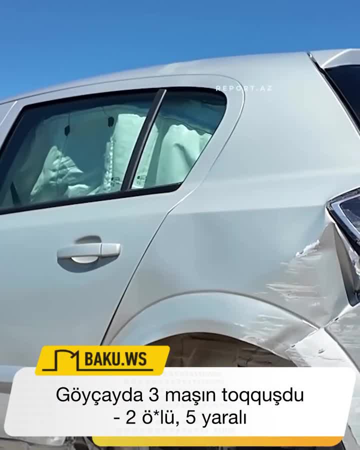 Göyçayda ağır qəza