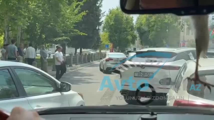 Füzuli küçəsində qəza