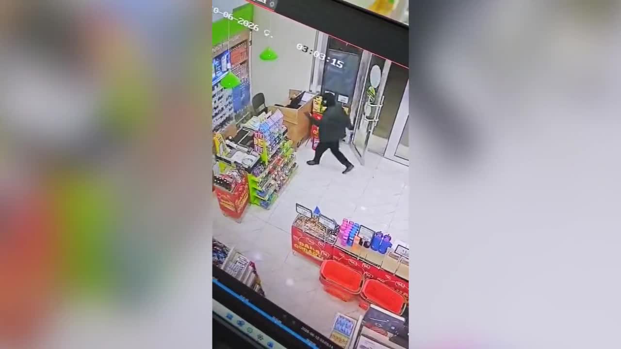 Goranboyda marketi qarət edən şəxs saxlanıldı