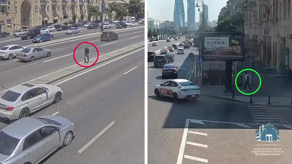 piyadalara və sürücülərə müraciət edib