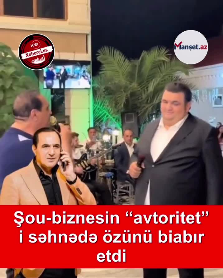 Şou-biznesin “avtoritet”i səhnədə özünü biabır etdi 