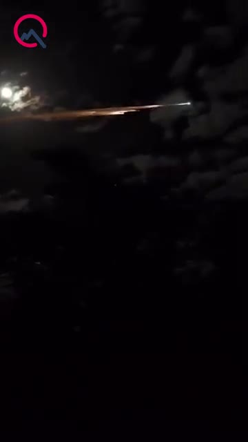 Laçında meteorit yağışı