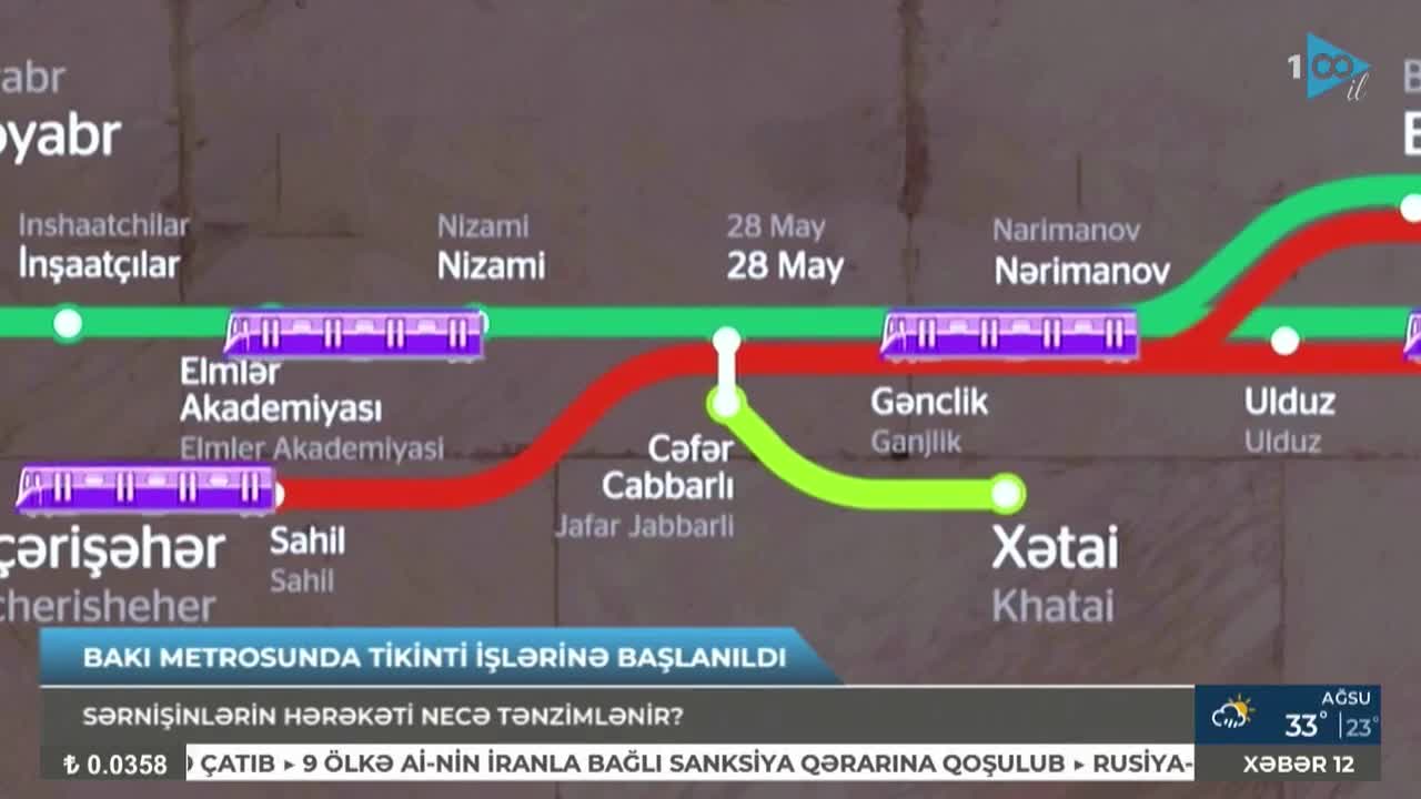 “28 May”da sərnişinlərin hərəkəti necə tənzimlənir?