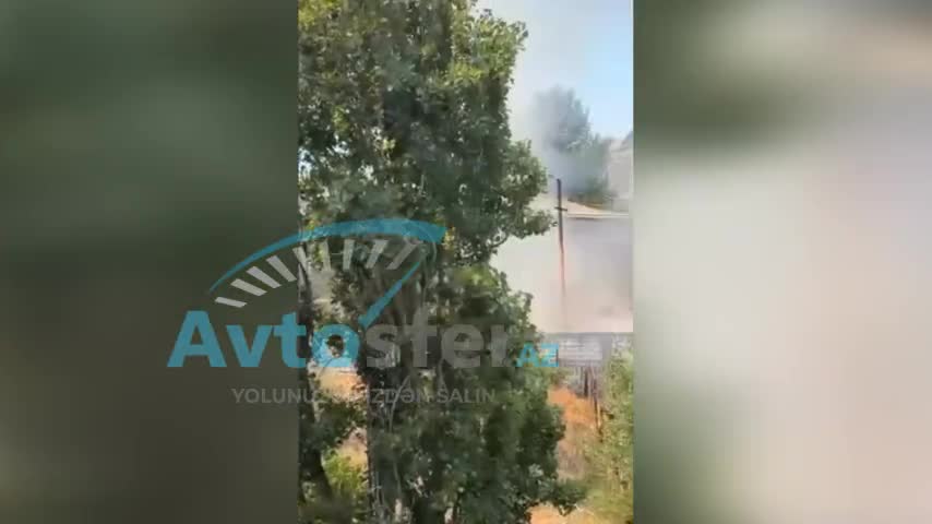 Bakıxanovda yanğın