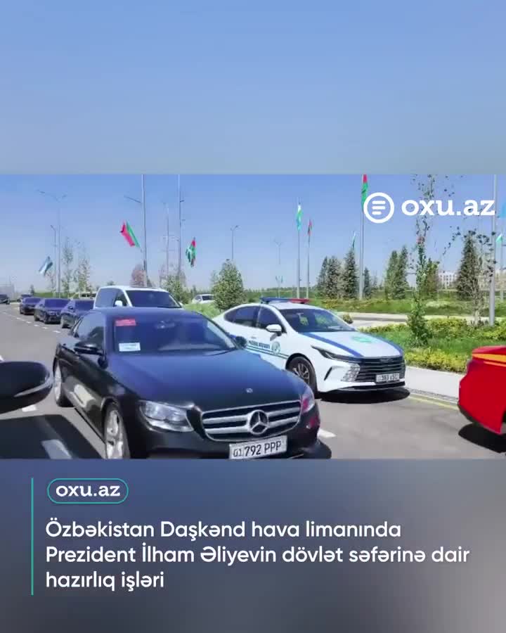 İlham Əliyevin qarşılanması üçün hazırlıq işləri aparılır