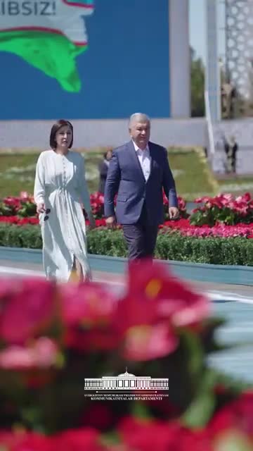 Buxarada qarşılanma mərasimindən