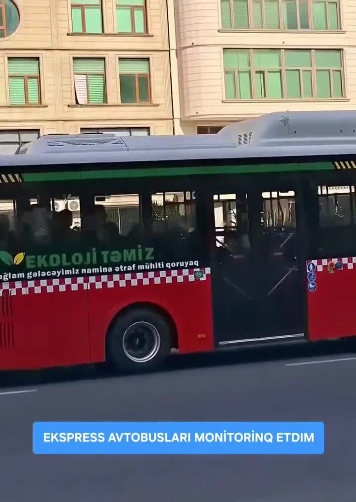 Ekspres avtobusların gündəlik sərnişin sayı AÇIQLANDI