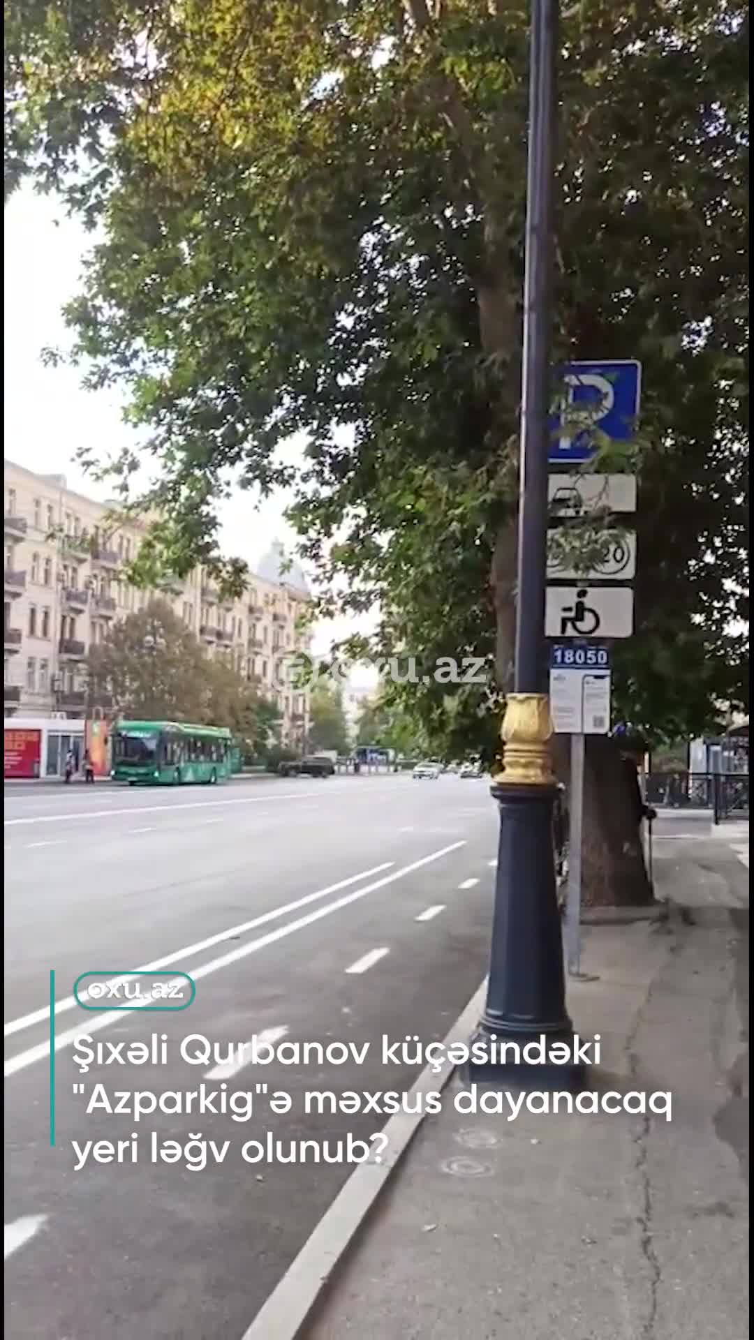 Paytaxtın mərkəzi küçələrindən birində parklanma ləğv olunub?