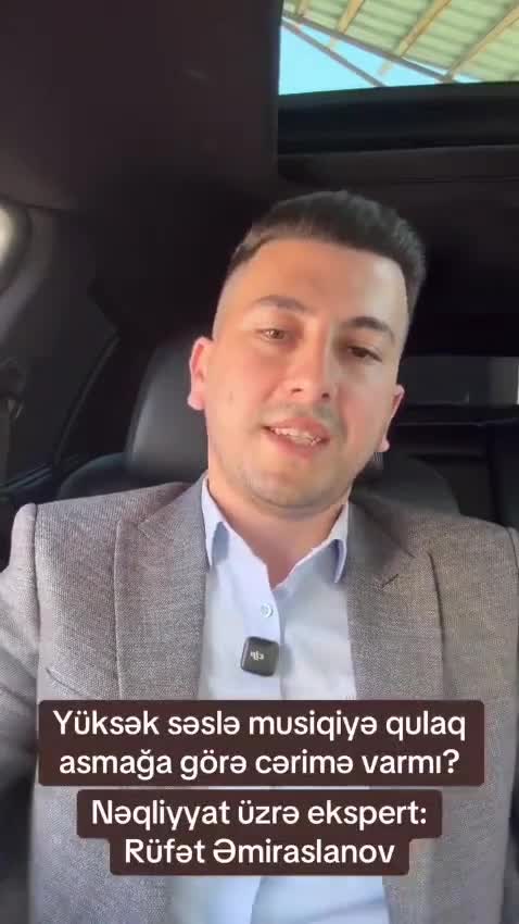 Gecə 12-dən sonra avtomobildə musiqiyə görə cərimə var? – İZAH 