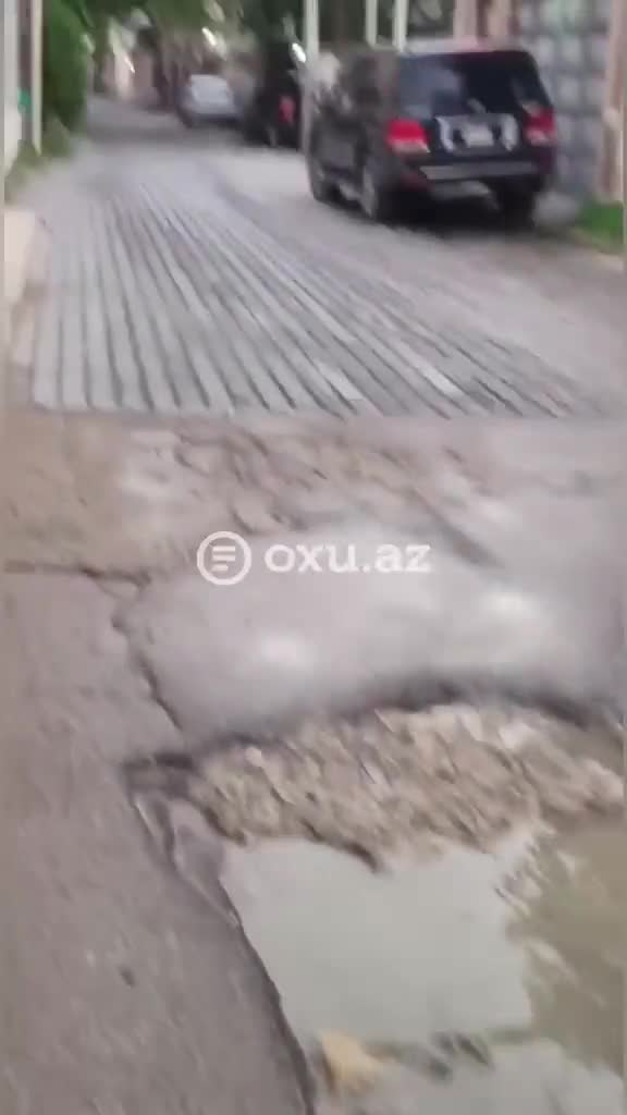 Binəqədidə illərdir təmir olunmayan yol sakinləri bezdirib