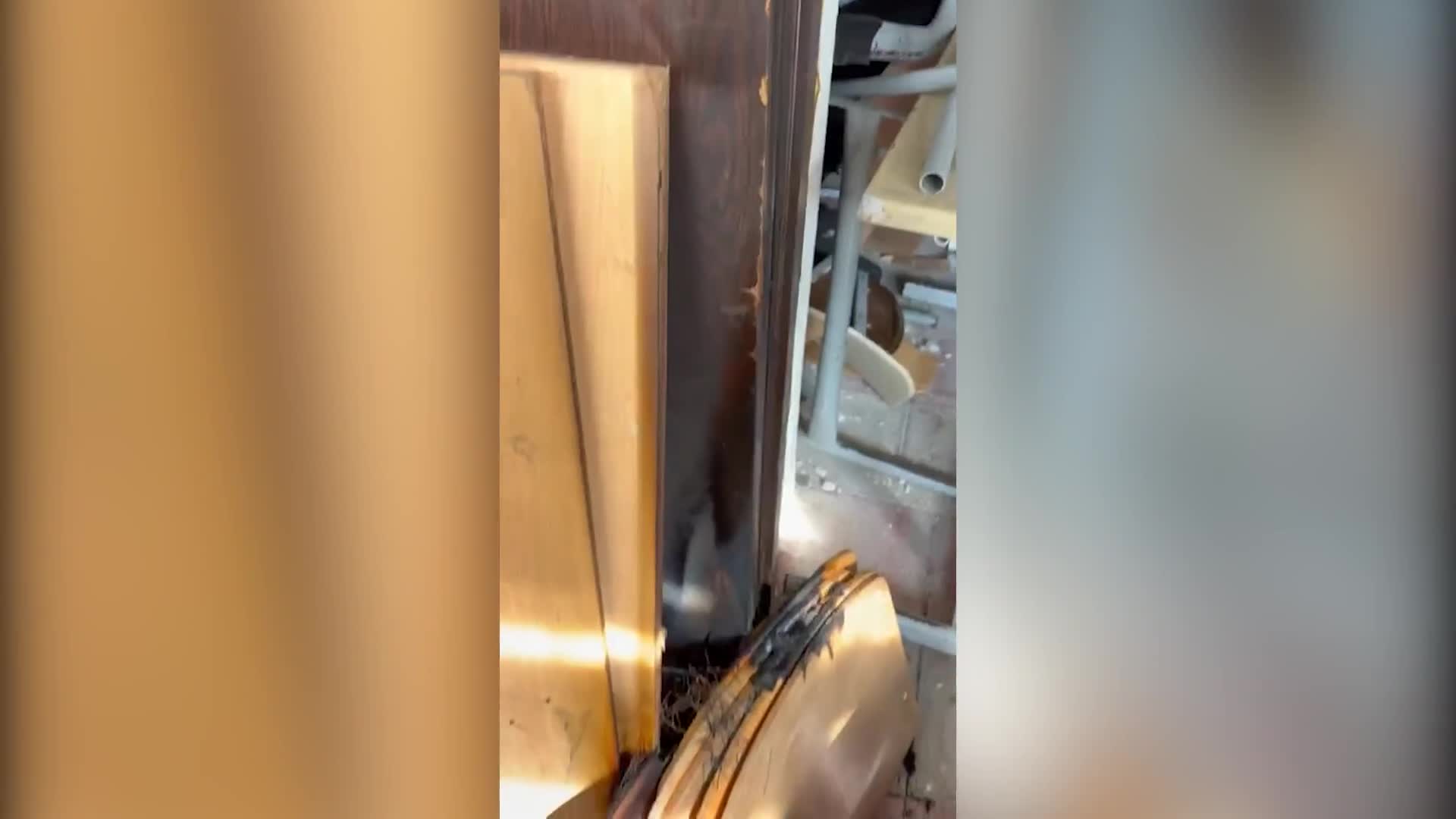 yanğın törətməyə cəhddə şübhəli bilinən 6 nəfər saxlanıldı