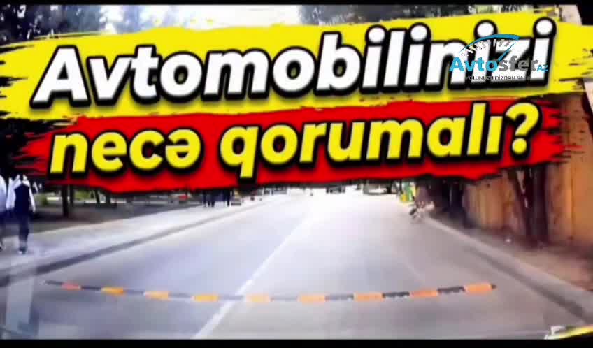 Maneənin üzərindən keçərkən bu səhvə yol verməyin