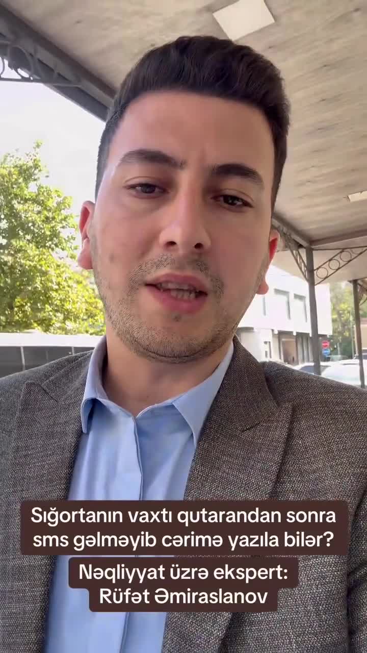Sığortanın bitməsi ilə bağlı SMS gəlməyibsə, cərimə yazıla bilər?