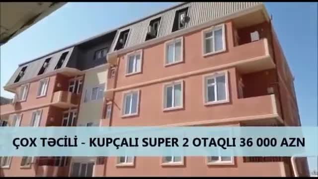 Çox təcili - Kupçalı super 2 otaqlı 36 000 AZN - İsmayıl (050) 214-09-02 