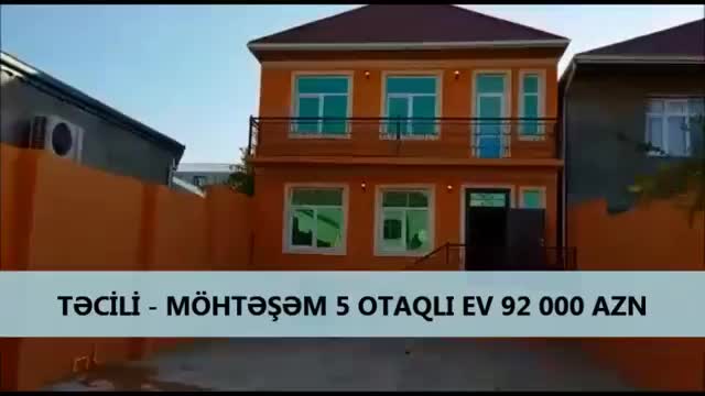 Təcili - Möhtəşəm 5 otaqlı ev 92 000 AZN - Müşviq (050) 338-08-01, (055) 200-31-01 