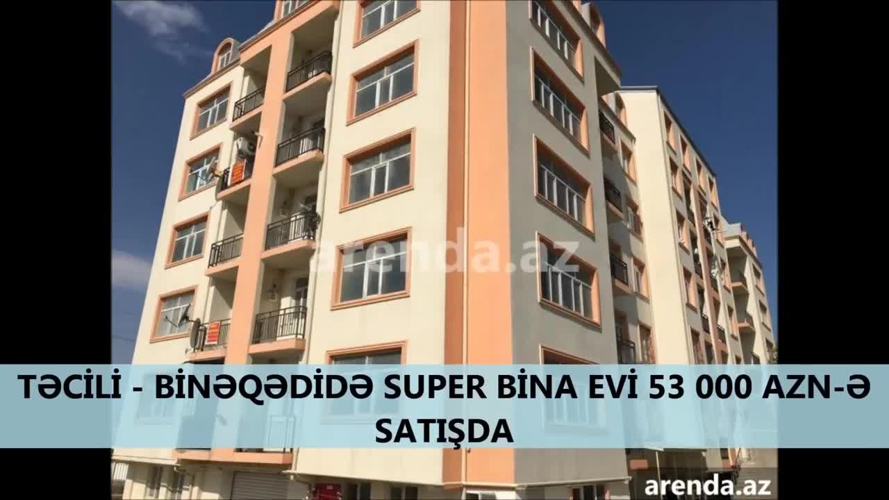 Təcili - Binəqədidə super bina evi 53 000 AZN-ə satışda - (055) 276-32-35 