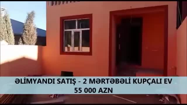 Əlimyandı satış - 2 mərtəbəli Kupçalı ev 55 000 AZN