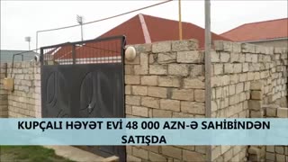 Kupçalı həyət evi 48 000 AZN-ə sahibindən satışda